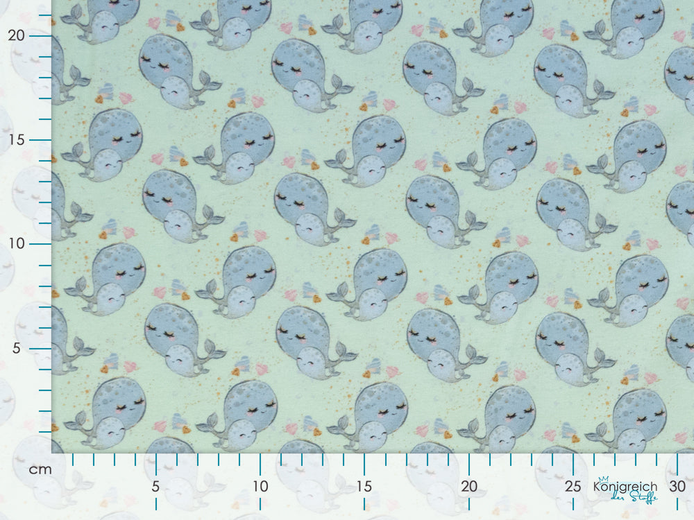 Jersey Digitaldruck - Walmama und Kind