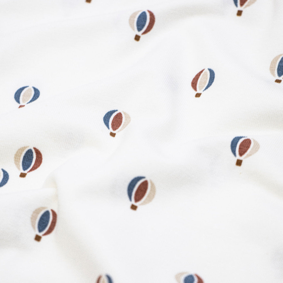 Jersey - Heißluftballons - Wollweiß