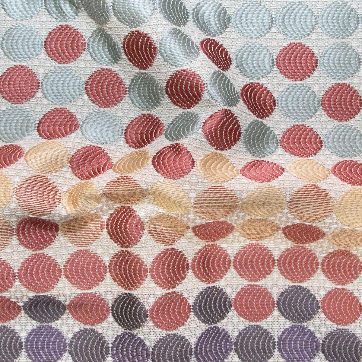 Premium Polster-, Deko- u. Taschenstoff - Pünktchen - Jacquard