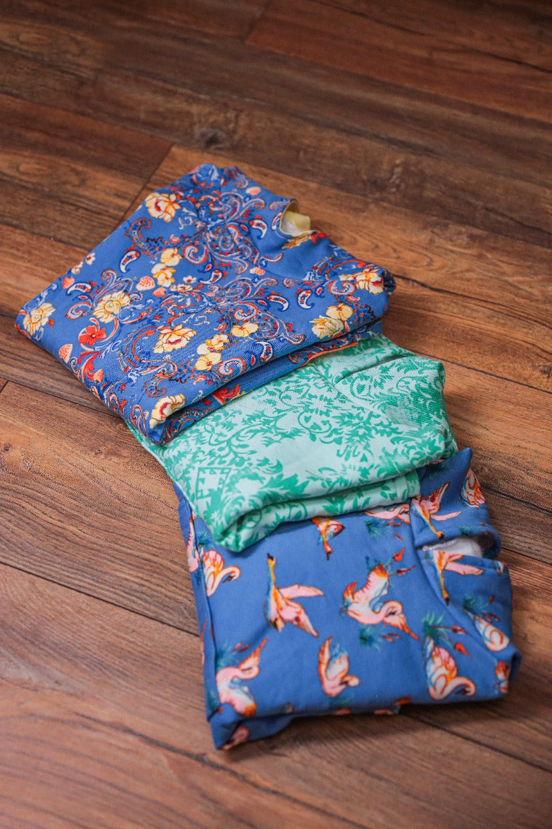 Webware Baumwolle by Klaranähta - Rosen und Pünktchen - mint