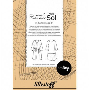 lillestoff Papierschnittmuster - Kleid "Sol"