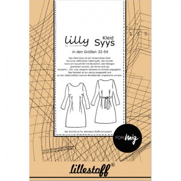 lillestoff Papierschnittmuster - Kleid "Syys"