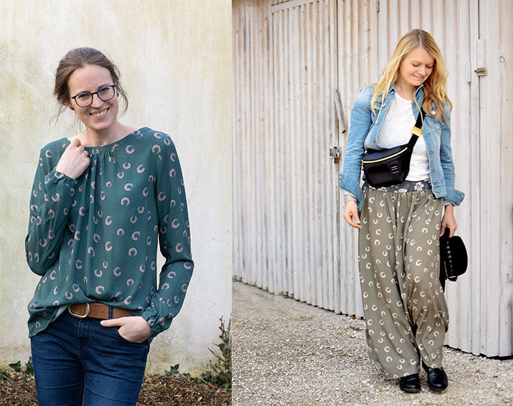 Webware Viskose Swafing Scala - Blüten