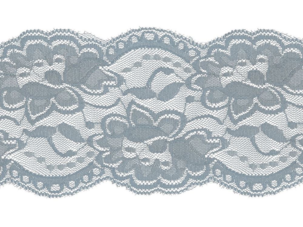 Elastische Spitze Band 100 mm - Blumen