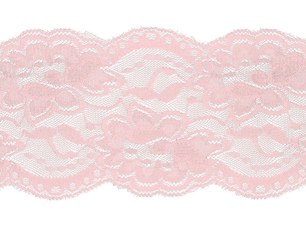 Elastische Spitze Band 100 mm - Blumen