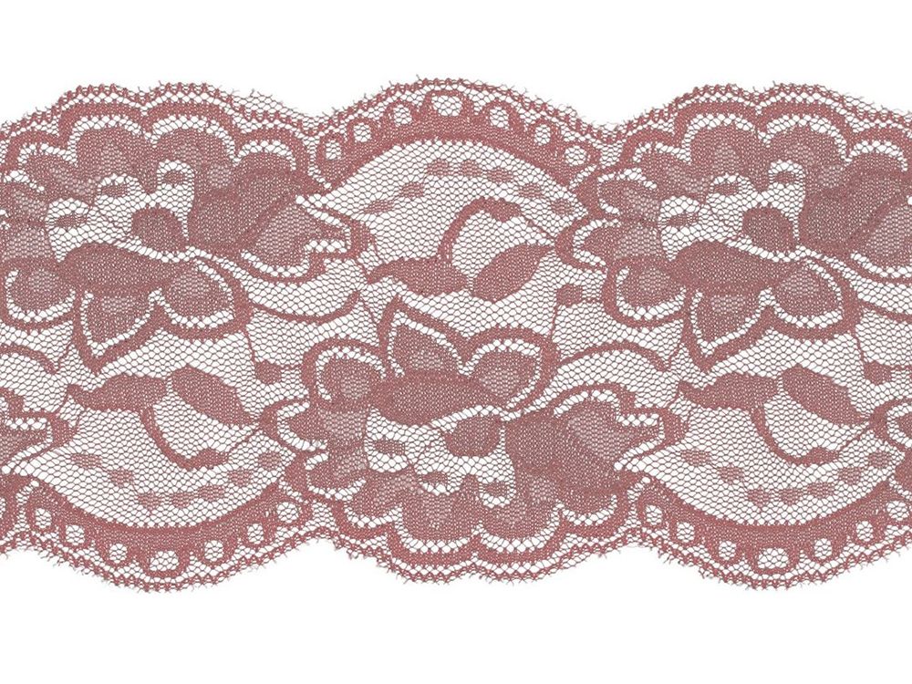 Elastische Spitze Band 100 mm - Blumen