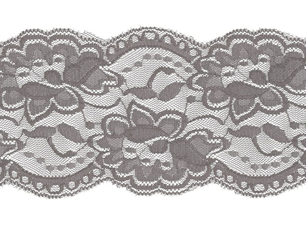 Elastische Spitze Band 100 mm - Blumen