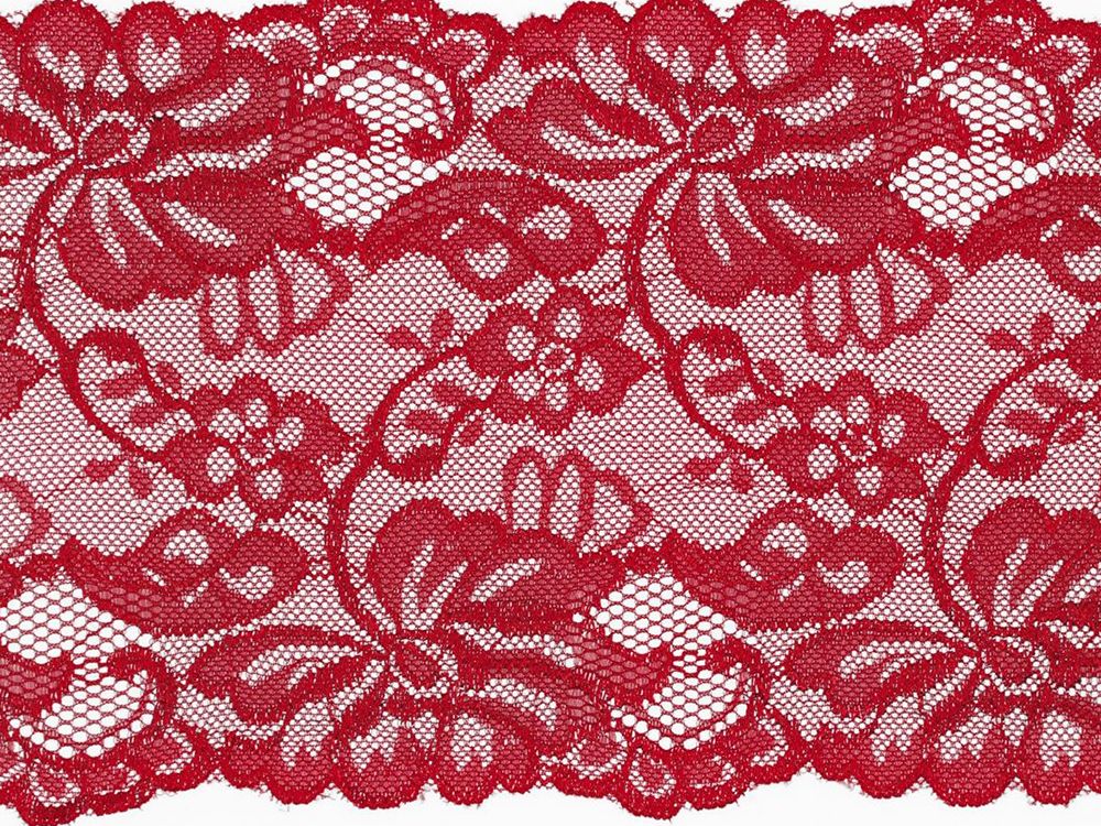Elastische Spitze 150 mm - Blumen