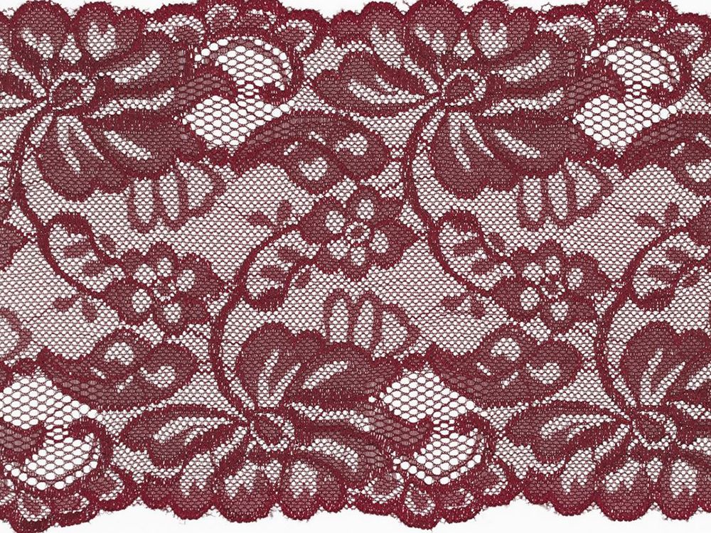 Elastische Spitze 150 mm - Blumen