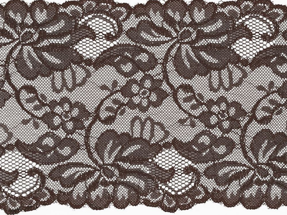 Elastische Spitze 150 mm - Blumen