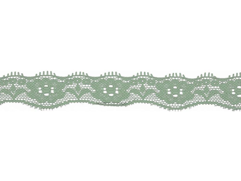 Elastische Spitze 20 mm - Blumen
