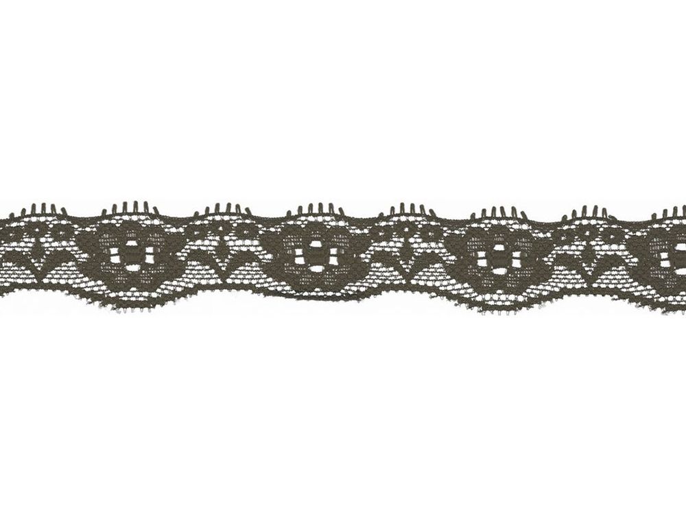 Elastische Spitze 20 mm - Blumen