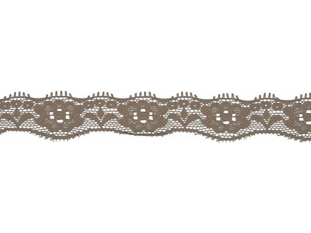 Elastische Spitze 20 mm - Blumen