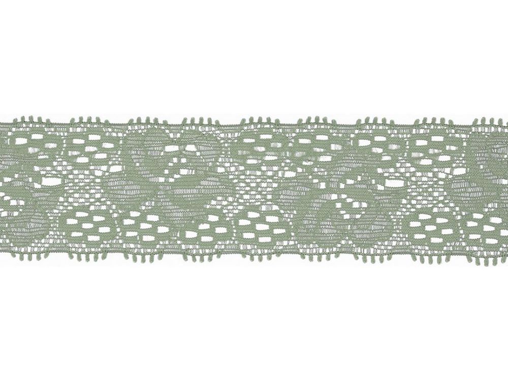 Elastische Spitze 30 mm - Blumen