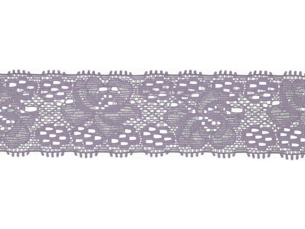 Elastische Spitze 30 mm - Blumen
