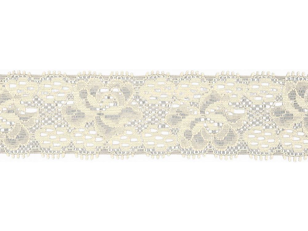 Elastische Spitze 30 mm - Blumen