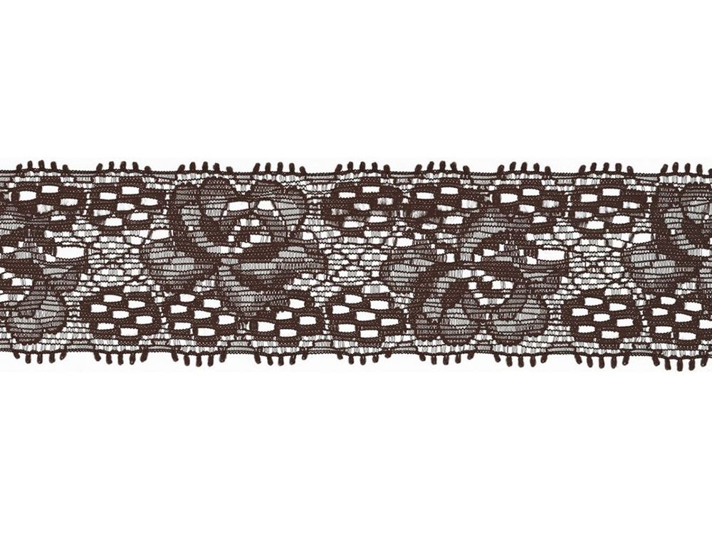 Elastische Spitze 30 mm - Blumen