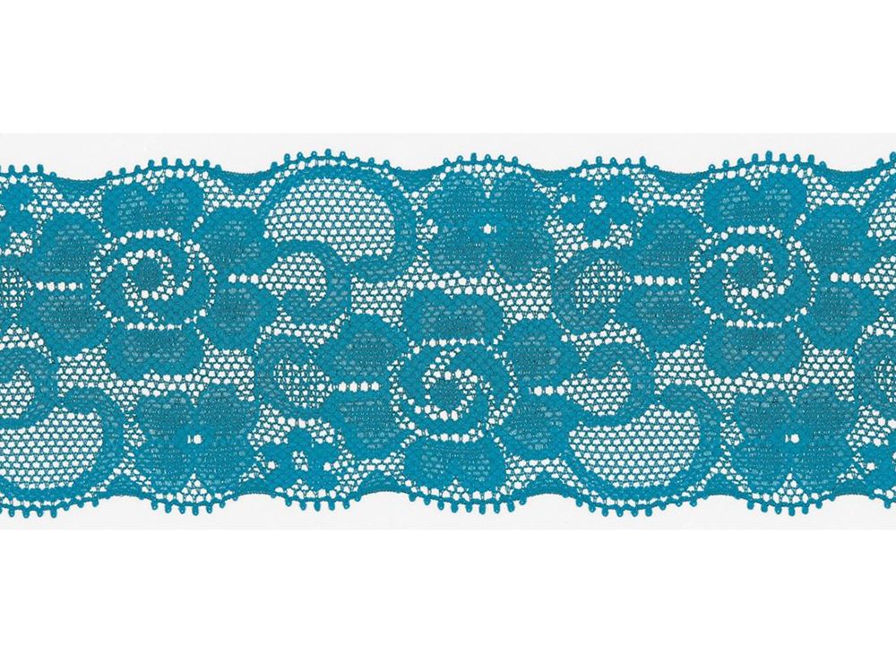 Elastische Spitze 100 mm - Blumen