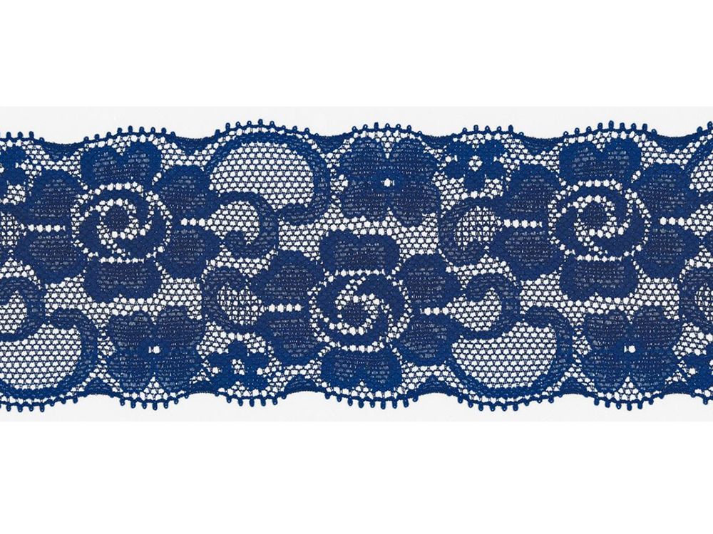Elastische Spitze 100 mm - Blumen