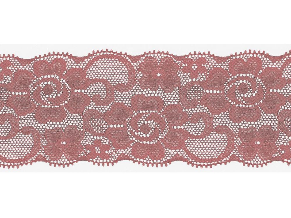 Elastische Spitze 100 mm - Blumen