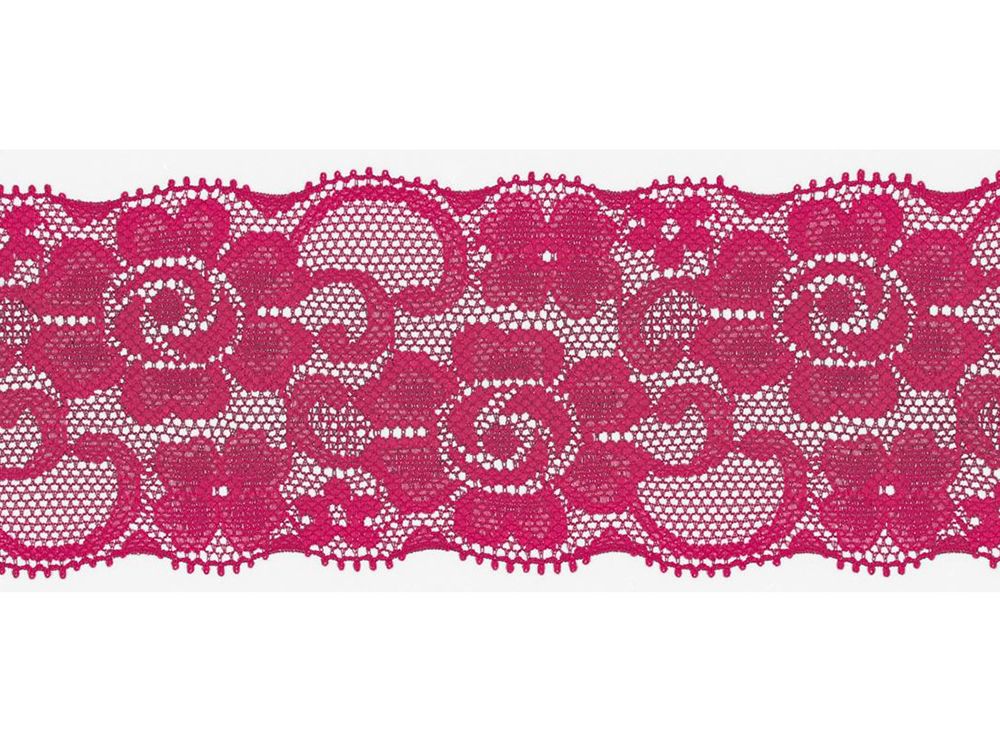 Elastische Spitze 100 mm - Blumen