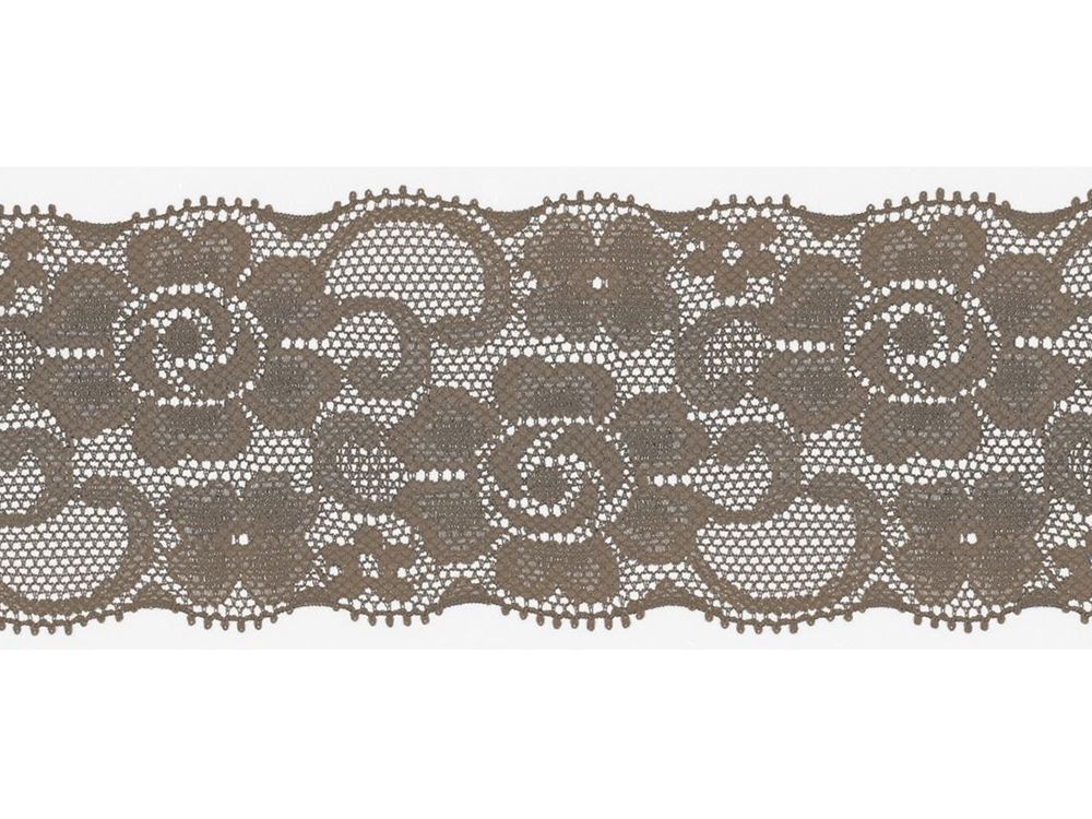 Elastische Spitze 100 mm - Blumen