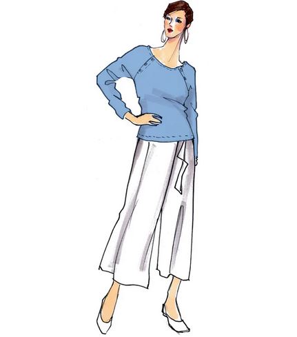 Papierschnittmuster Pulli Lova