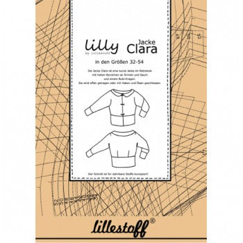 lillestoff Papierschnittmuster - Jacke "Clara"