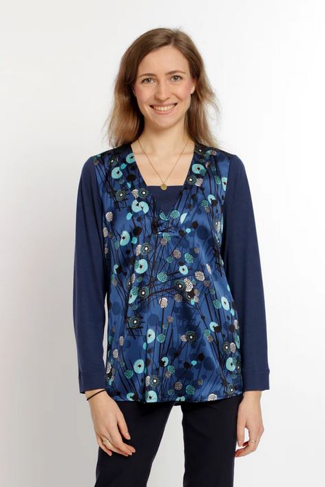 Papierschnittmuster Langarmshirt Luna