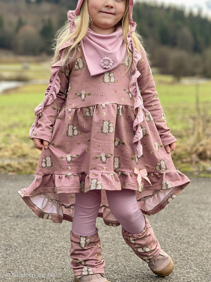 French Terry Swafing Forest Friends by Christiane Zielinski - Eulen