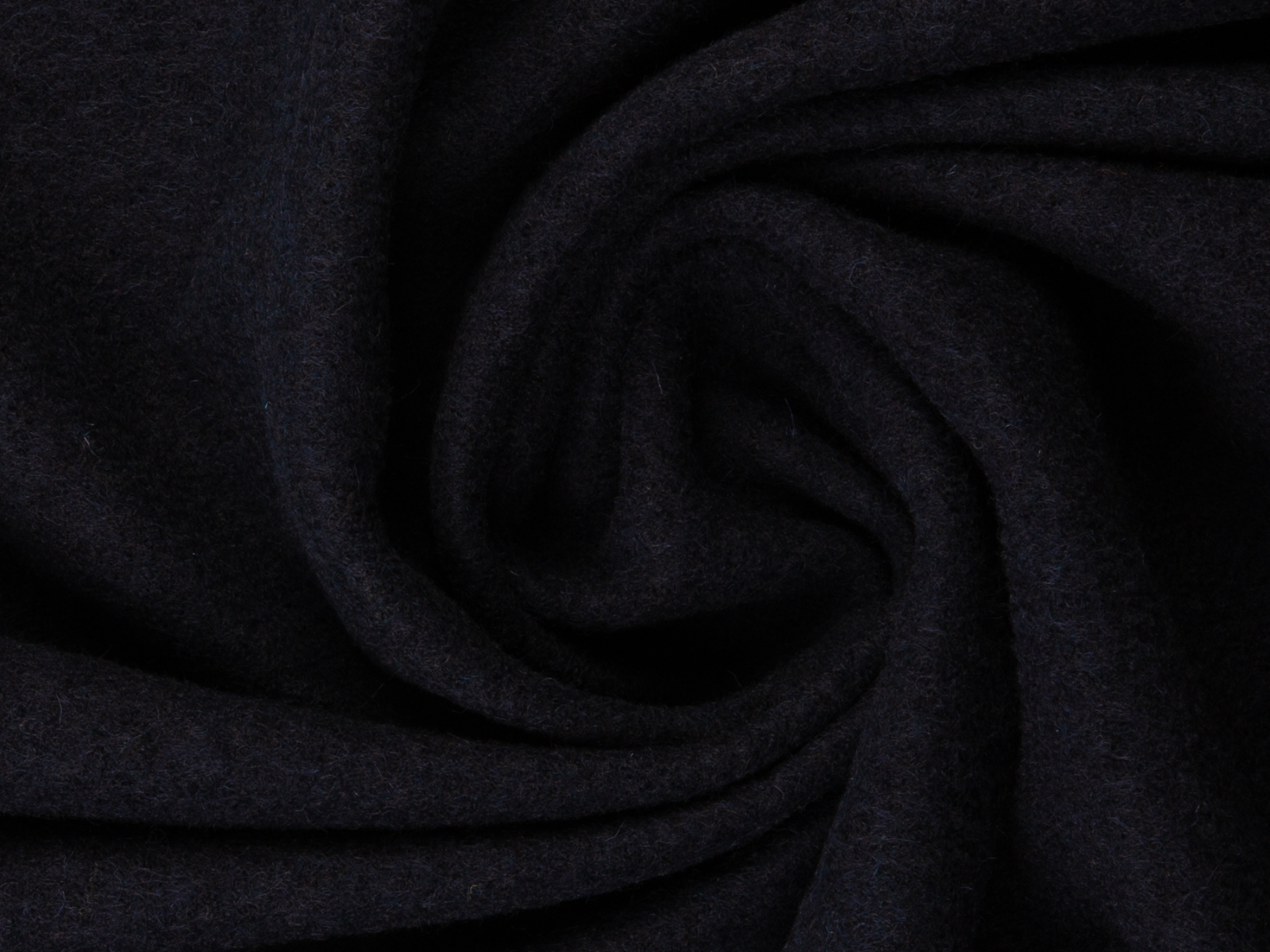 Wollwalk Stoff Naomi gekochte Wolle - uni