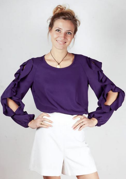 Papierschnittmuster Bluse Mathilda