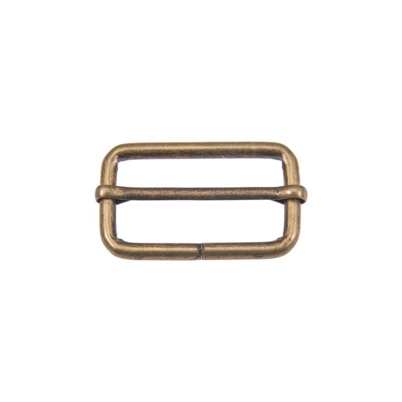 Leiterschnalle Metall 1 Stück - altgold