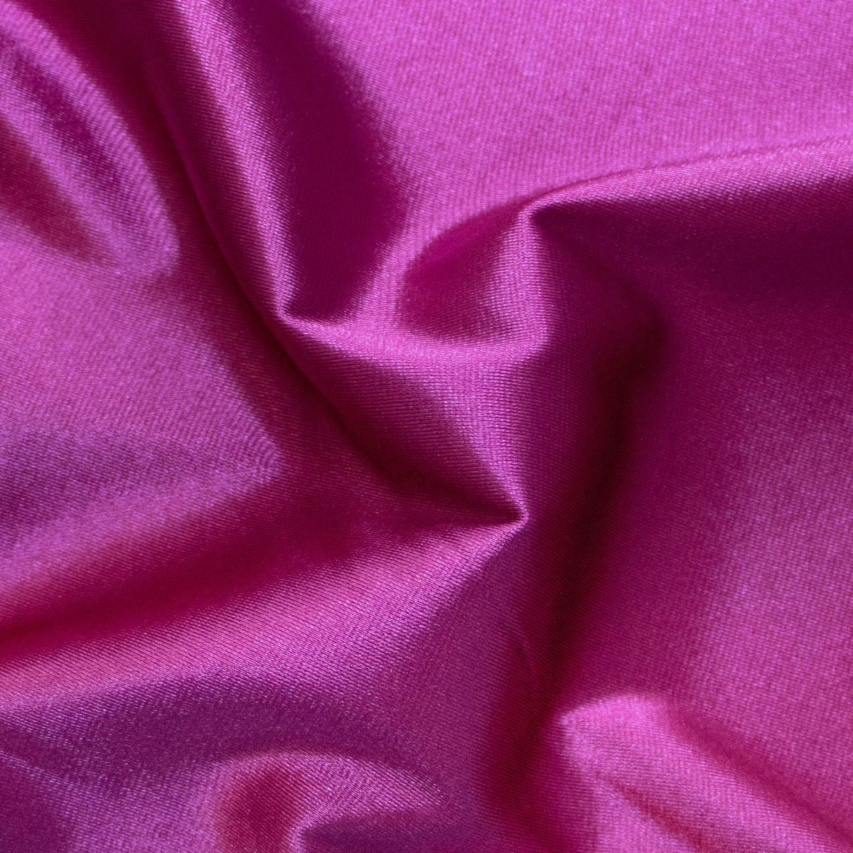Sportstoff - Glanzoptik - uni - fuchsia