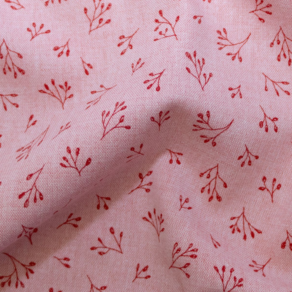 Webware Baumwolle - Zweige - beige