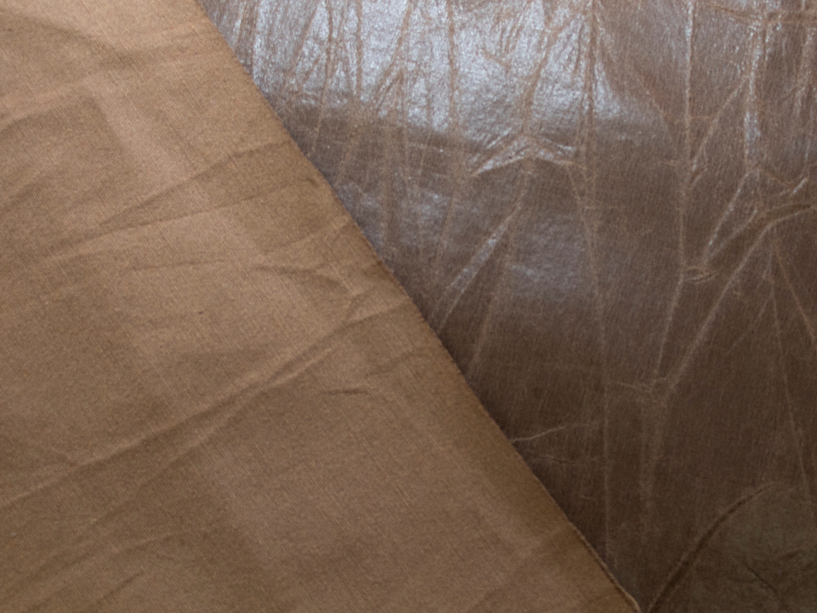 Kunstleder vegan - Vintage - uni