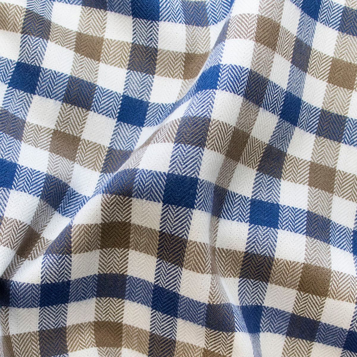 Leichter portugiesischer Flanell - Karomuster