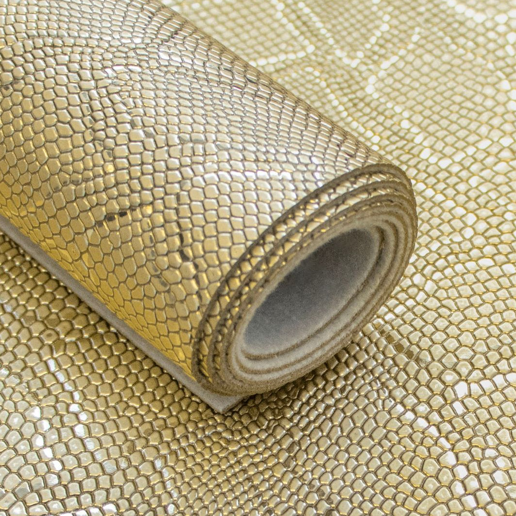 Struktur Kunstleder Coupon ca. 50 cm x 70 cm - Cobra