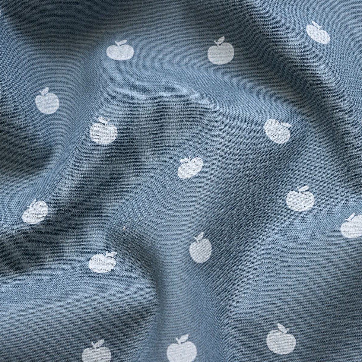 Webware Baumwolle Popeline - Äpfel