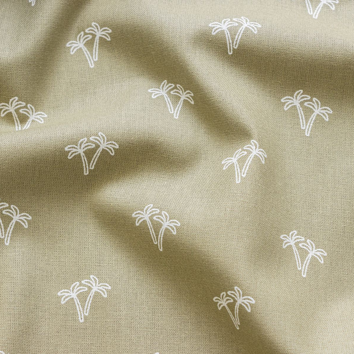 Webware Baumwolle Popeline - Palmen