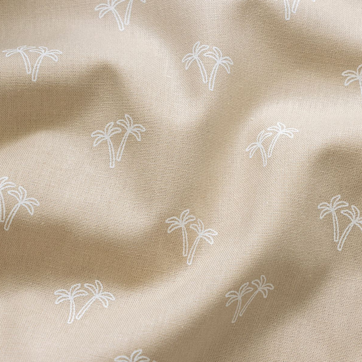 Webware Baumwolle Popeline - Palmen