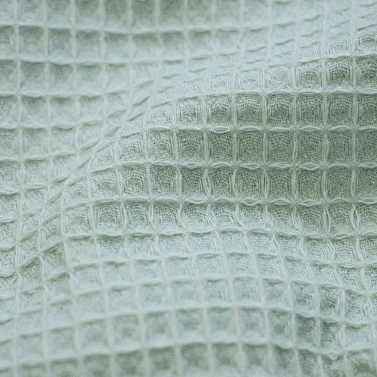 Waffelpiqué Baumwolle - Waffeloptik - uni