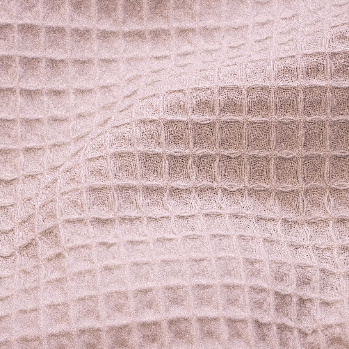 Waffelpiqué Baumwolle - Waffeloptik - uni