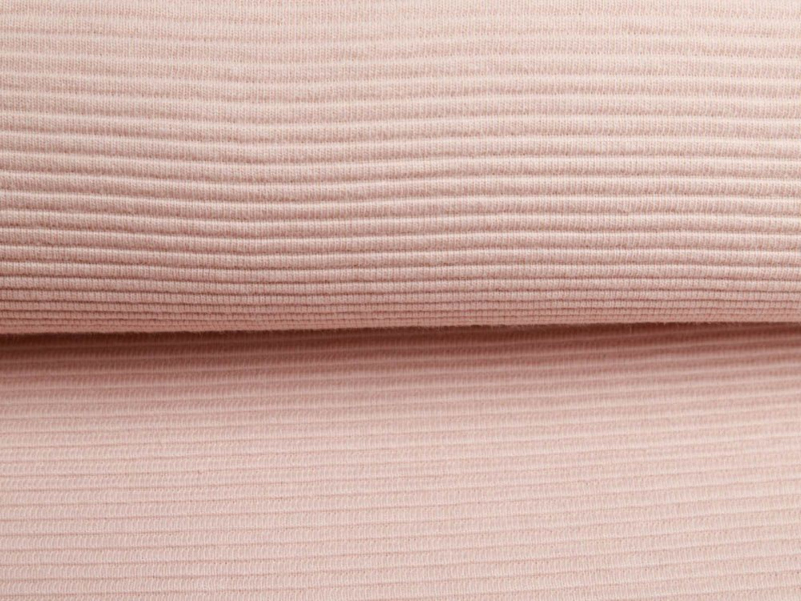 Jersey Ottoman Stoff Querrippe