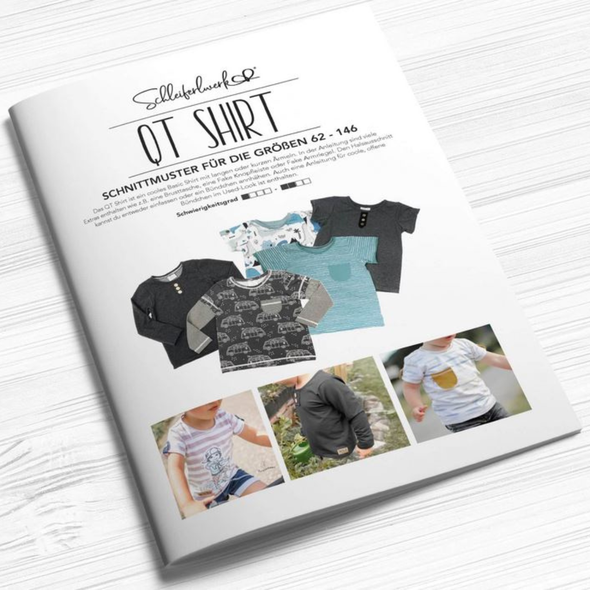 Papierschnittmuster - QT Shirt