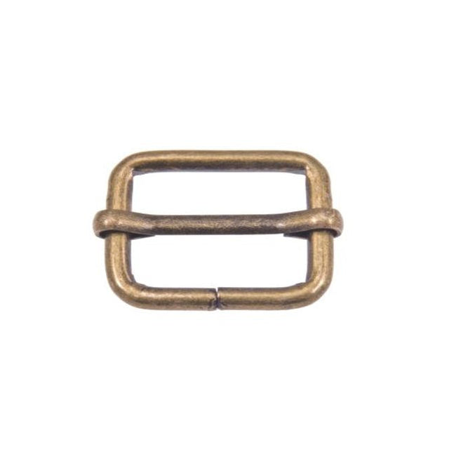 Leiterschnalle Metall 1 Stück - altgold