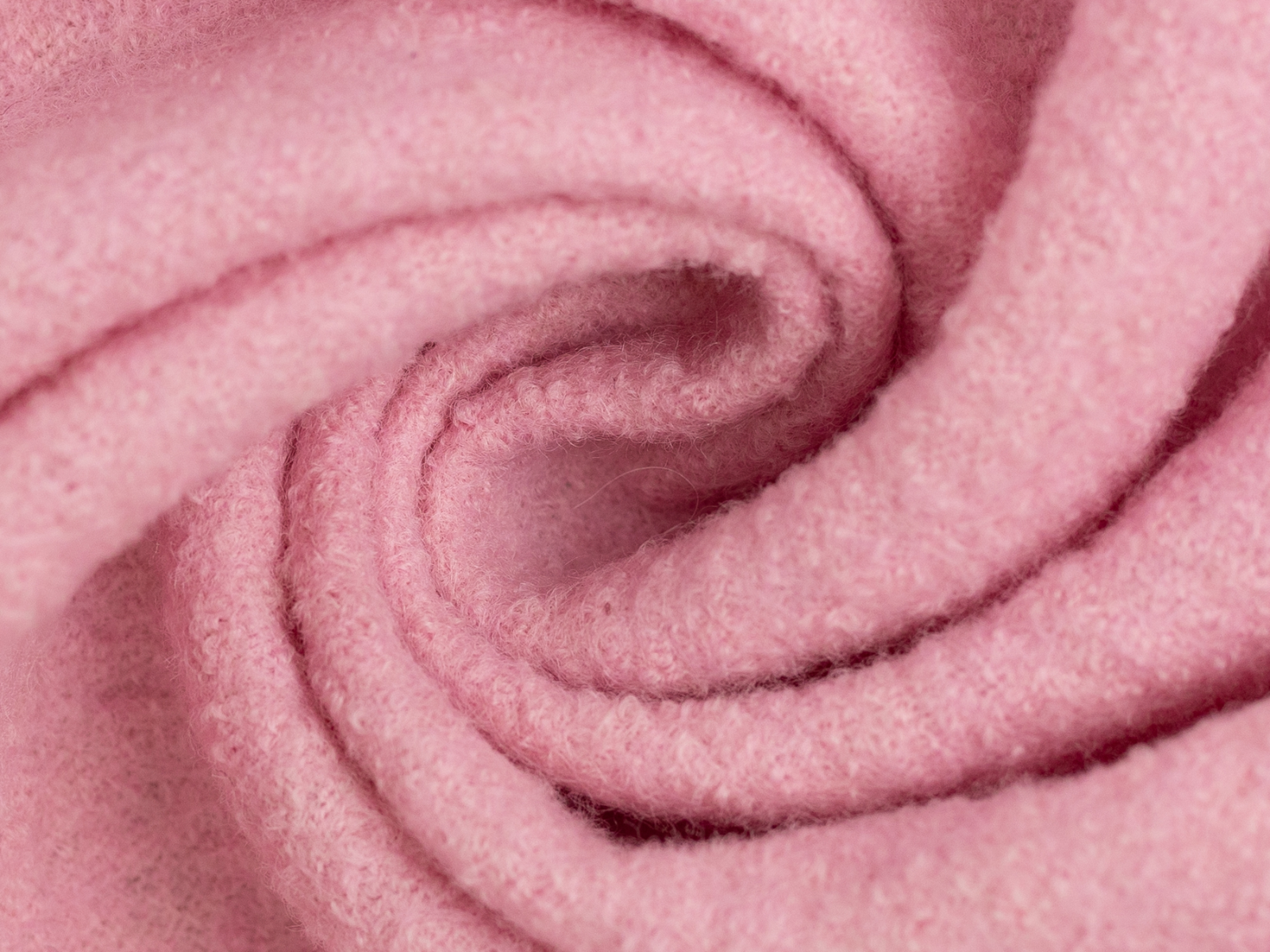 Wollwalk Stoff Naomi gekochte Wolle - uni