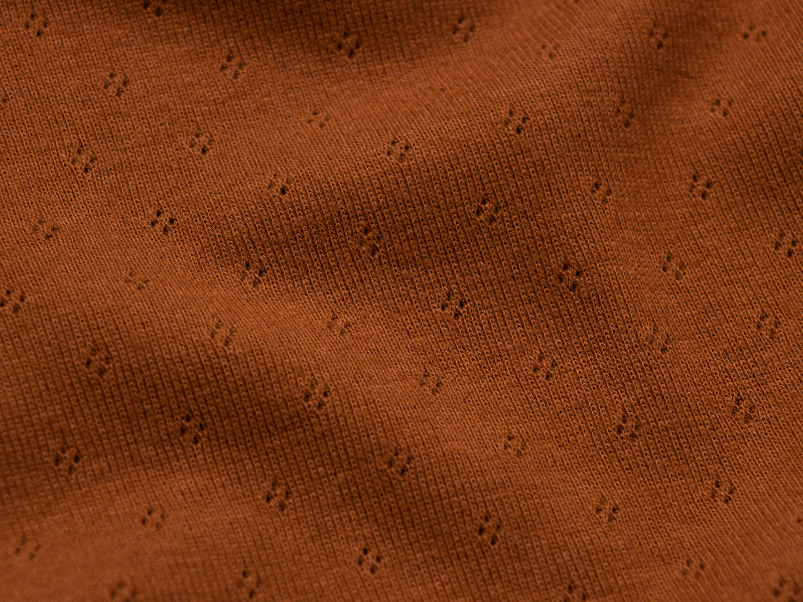 Jersey Feinstrick Stoff Ajoure Pointoille