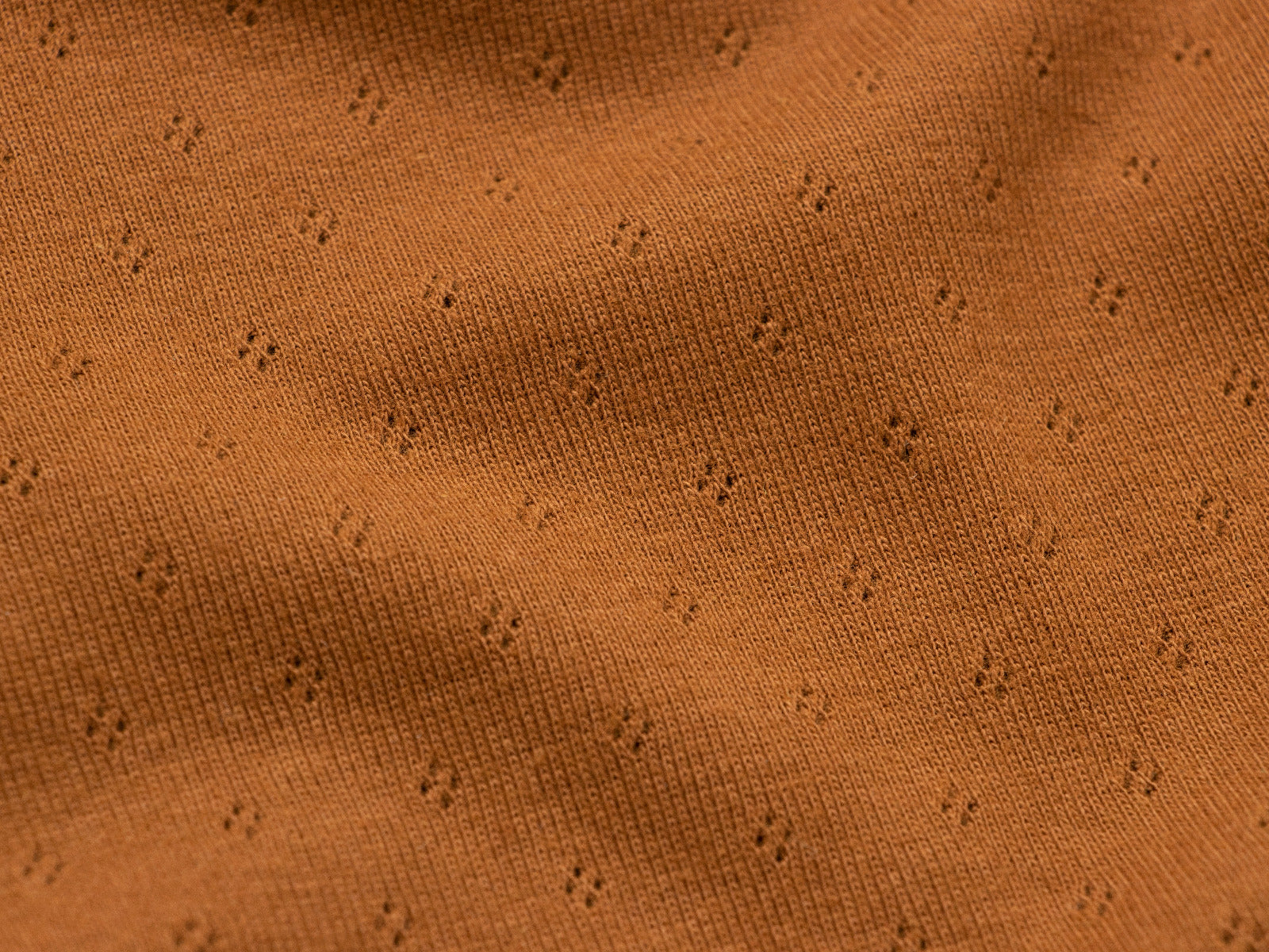 Jersey Feinstrick Stoff Ajoure Pointoille