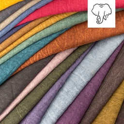 Webware Baumwolle Dirty Wash Snoozy - Knitteroptik